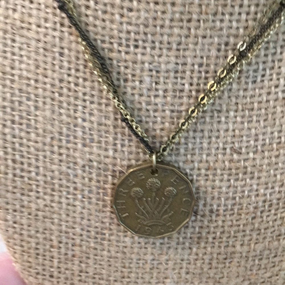 Kelly Annie coin necklace